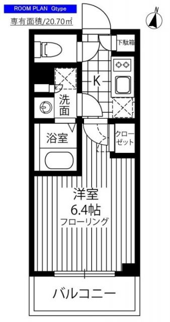 GRAND横濱山下町の間取り写真