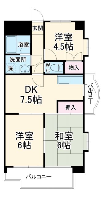 藤ビルの間取り写真