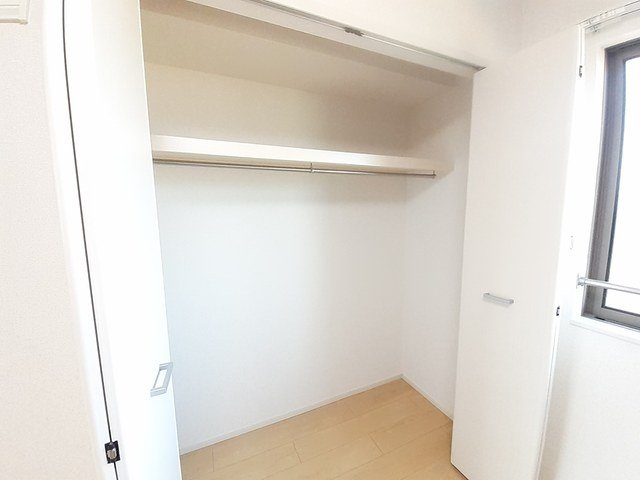収納　たっぷりとした収納スペースです