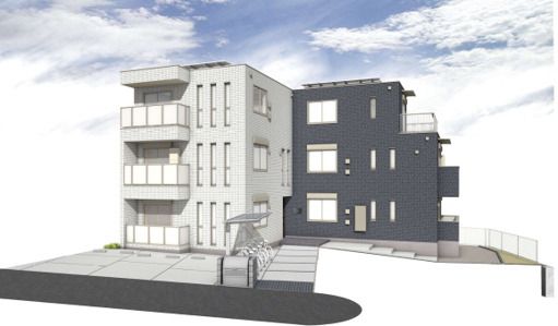 建物外観　外観パースです。