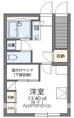 レオパレスSTARESの間取り写真