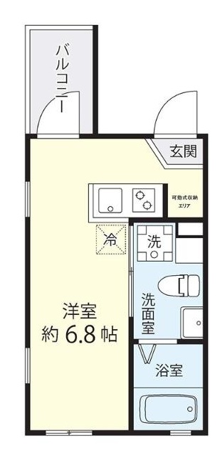 都営三田線 志村三丁目駅 徒歩5分 3階建 築10年の間取り写真