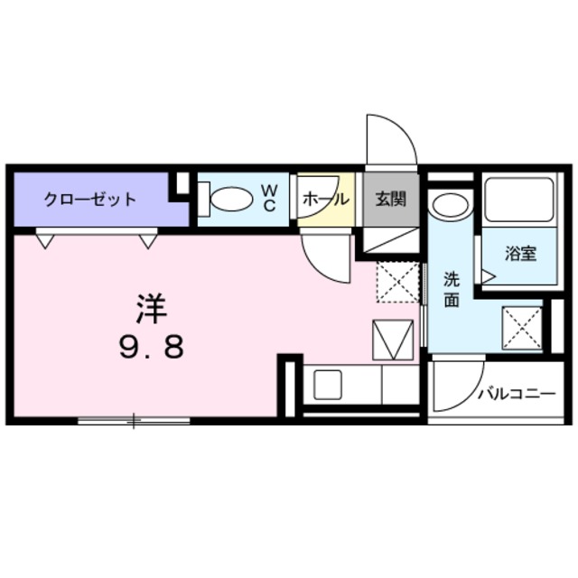 ＪＲ東海道本線 尼崎駅 徒歩6分 2階建 築15年の間取り写真