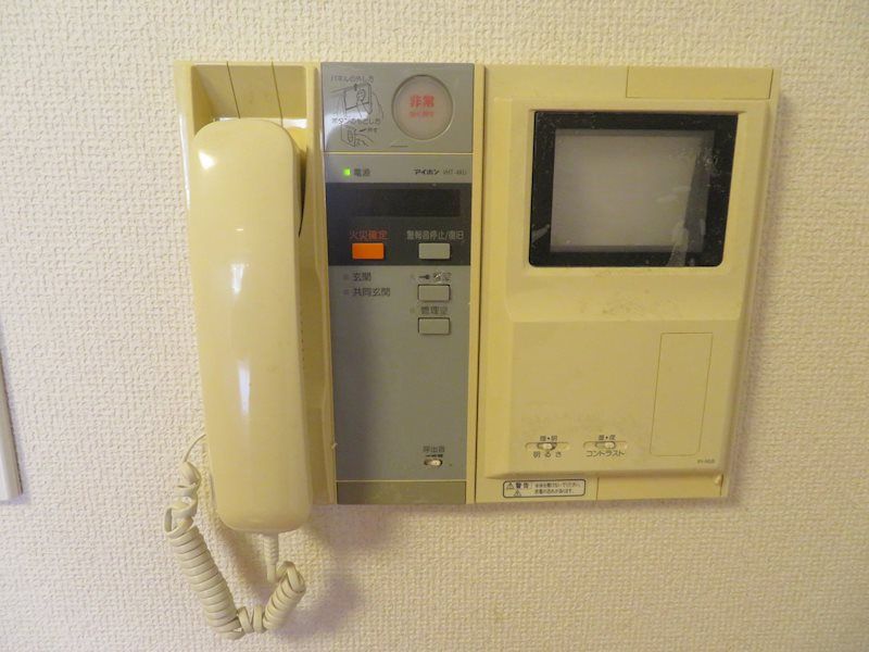 セキュリティ　☆モニター付きインターホン☆