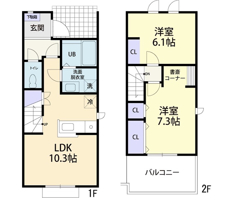 Grand Forest C棟の間取り