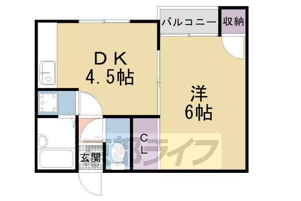 コーポ　エルの間取り