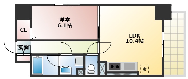 【AURUMの間取り】