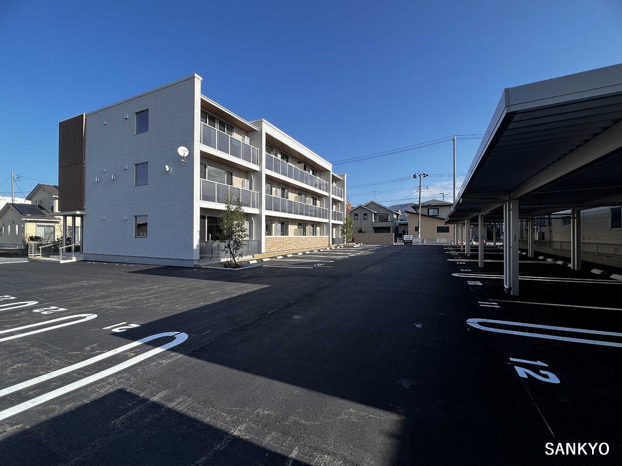 ＪＲ仙山線 北山形駅 徒歩9分 3階建 築3年の周辺写真