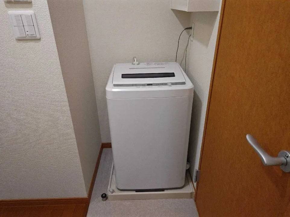 洗面設備　洗濯機置場