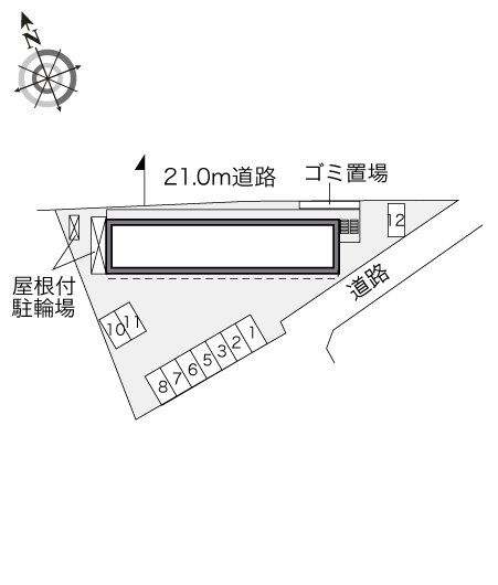 【レオパレスプレシアのその他共有部分】