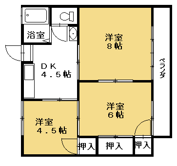 田口ハイツ_間取り_0