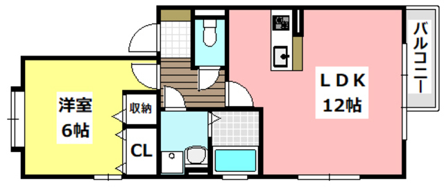 ストーク小野原　B棟の間取り