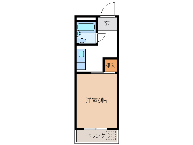 ハイツ岩崎の間取り