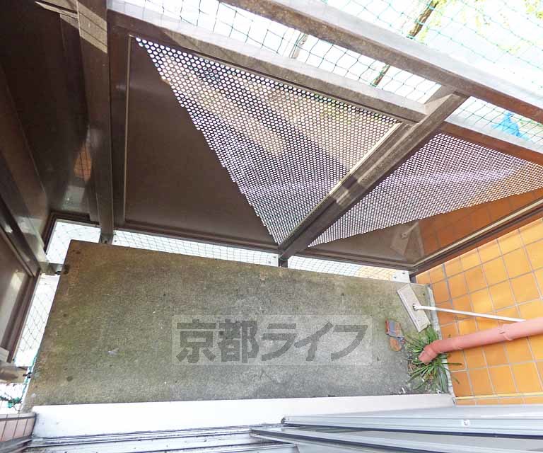 【京都市北区衣笠東御所ノ内町のマンションのバルコニー】