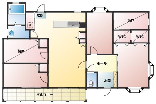 メゾンそれいゆの間取り