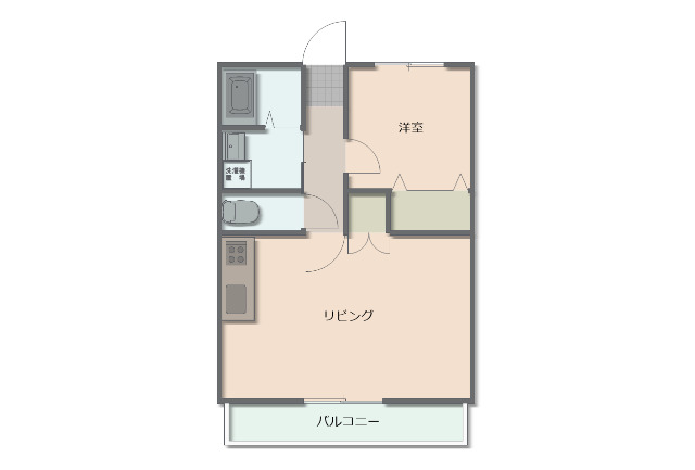 【プラウド北小路弐番館の間取り】