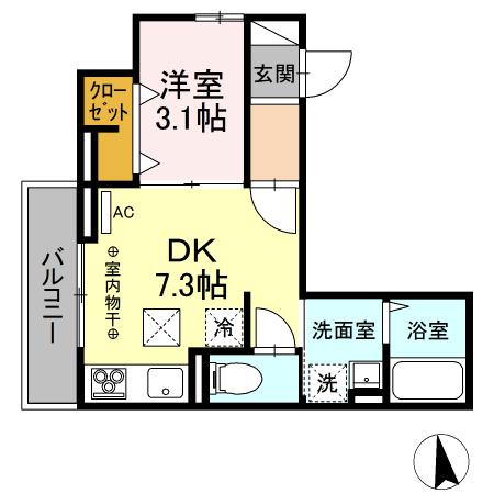 ココールの間取り