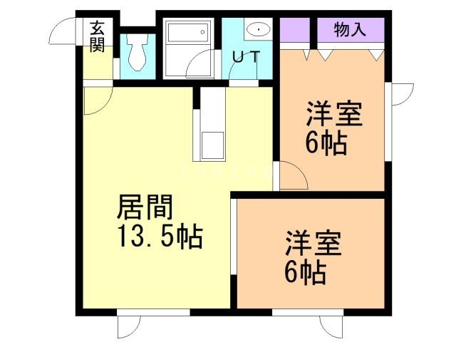 クランキューブの間取り