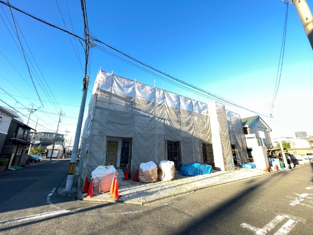 柳瀬町新築計画の建物外観