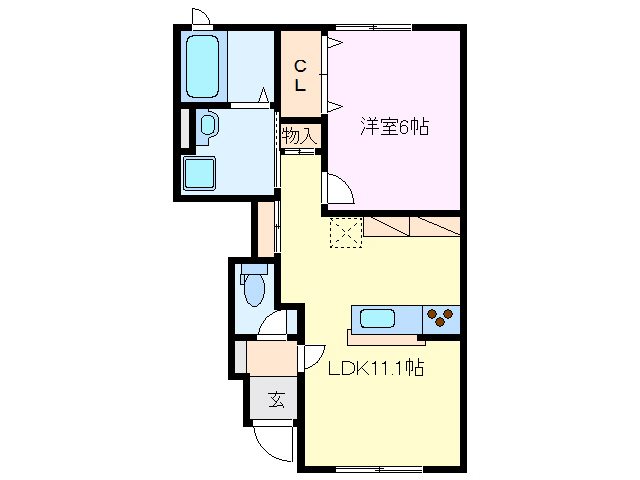 【グレーシアの間取り】