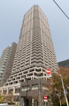 中央区日本橋浜町のマンションの建物外観