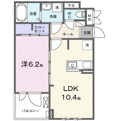 ウィンクルム田島IIの間取り