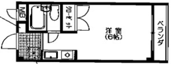 姫路市書写のアパートの間取り