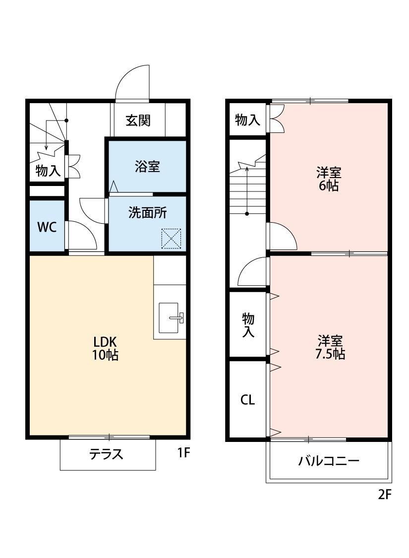 SUWAの間取り