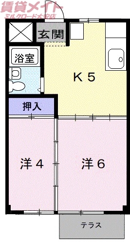 ＡＴハイツの間取り