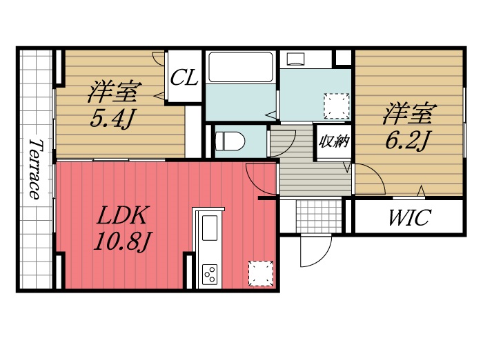 市原市惣社のアパートの間取り