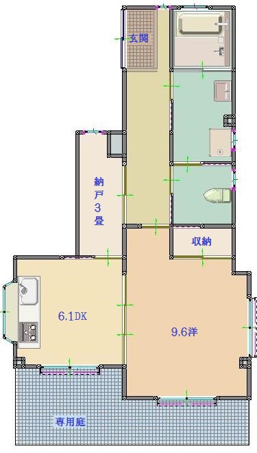 浅間ハイツの間取り