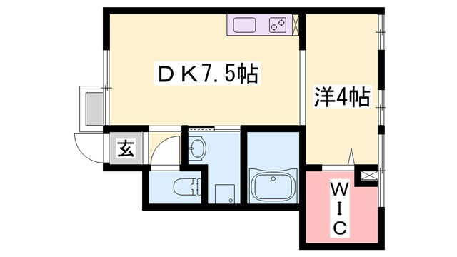 コンフォート双葉Ｃ棟の間取り