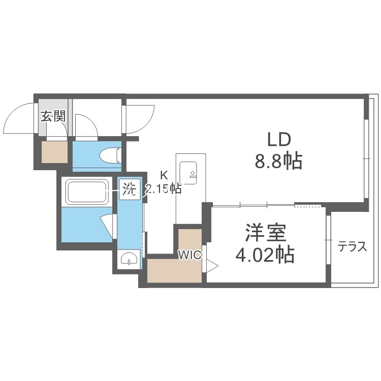 S-RESIDENCE元町alectraの間取り