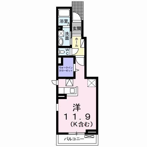 ミルト住吉Iの間取り