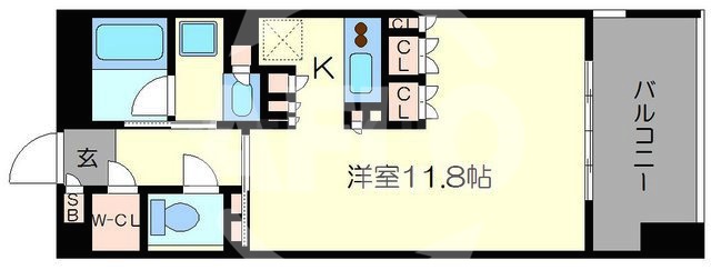 ガリレオ新町の間取り