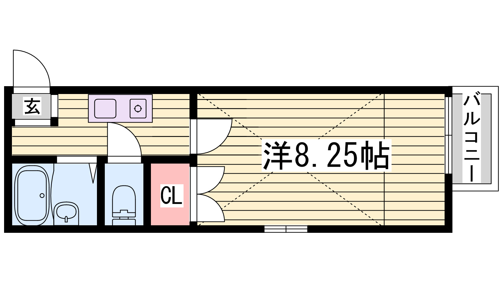 ナイスワン青山IVの間取り