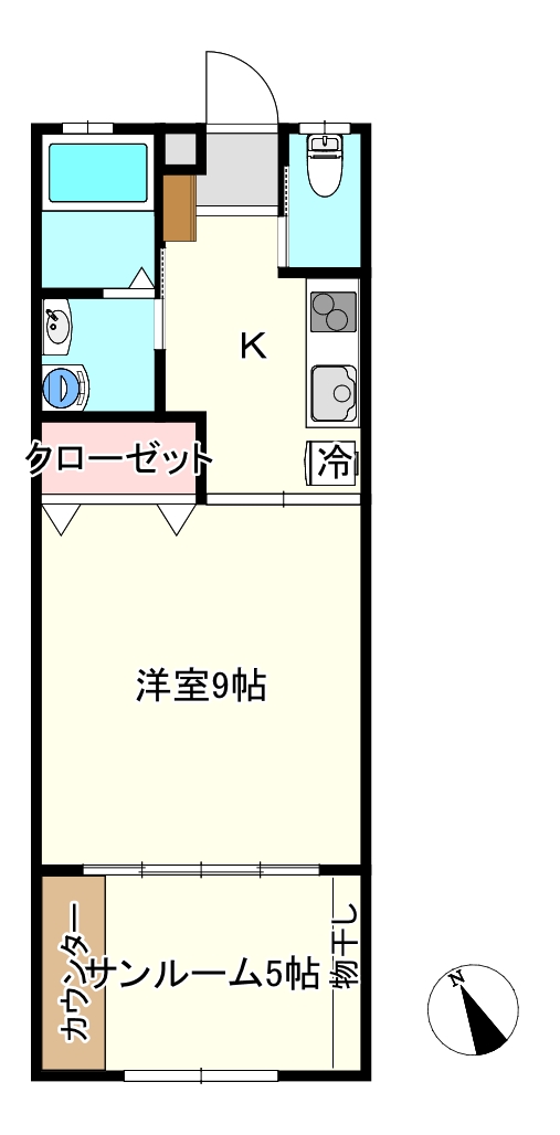 ゴールドハイムIIIの間取り