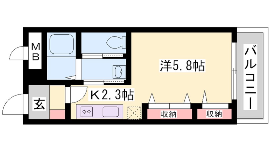 エンカーサ・アイ・寺家町の間取り