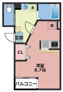 フレンドリーの間取り