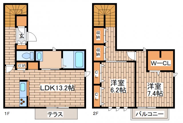 ＬＳ妙法寺の間取り