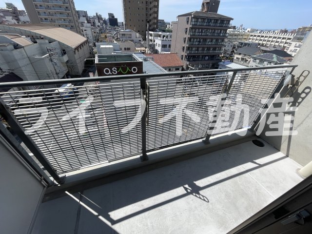 バルコニー　落ち着いた時間を過ごせるバルコニーです