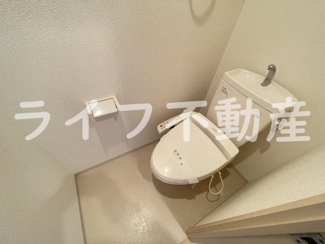 トイレ　トイレもきれいです