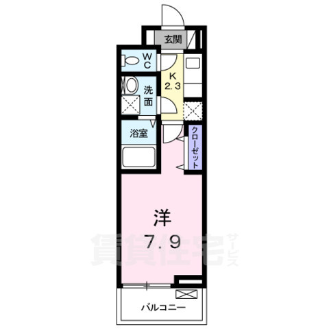 アドラブールの間取り