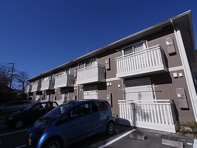 アンソレイエ　Ｃ棟の建物外観