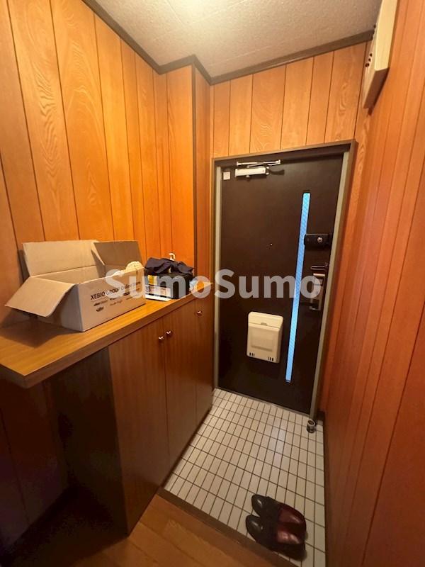 玄関　明るい玄関です