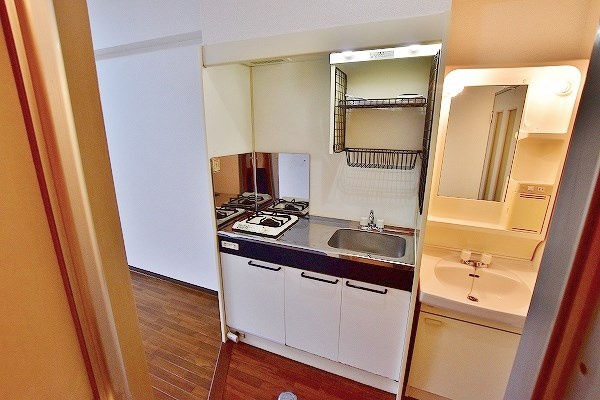 キッチン　★1口ガスコンロ付システムキッチン★