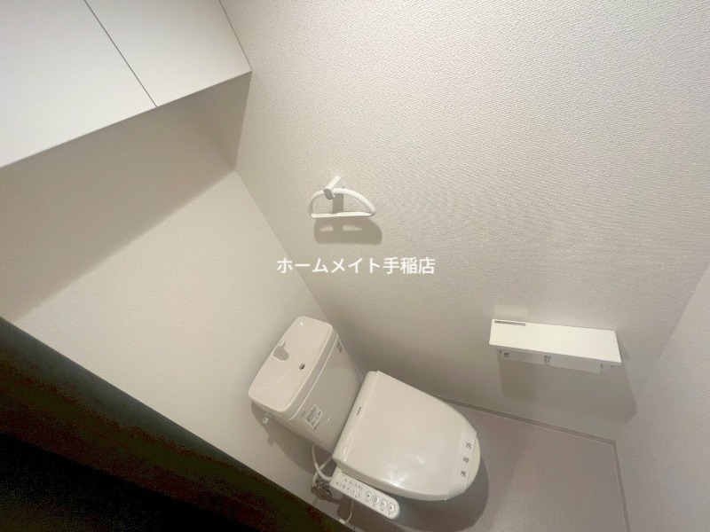 トイレ　ウォシュレット付きで快適な環境です♪