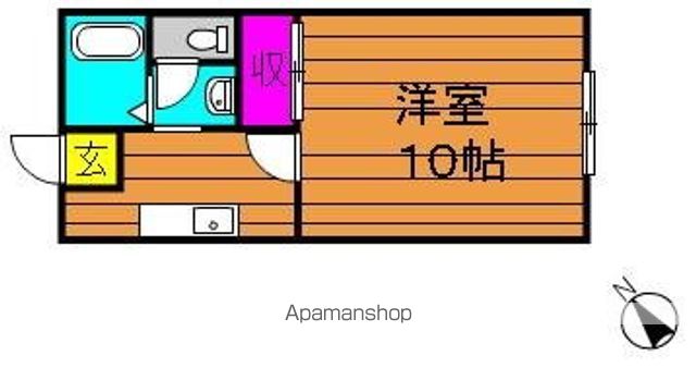 ビーライン川入 Aの間取り写真
