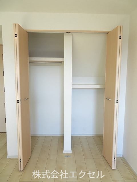 収納　収納完備でお部屋を広くお使いいただけます。