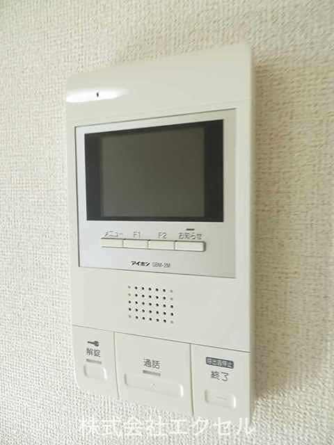 セキュリティ　来訪者の姿を確認できます。